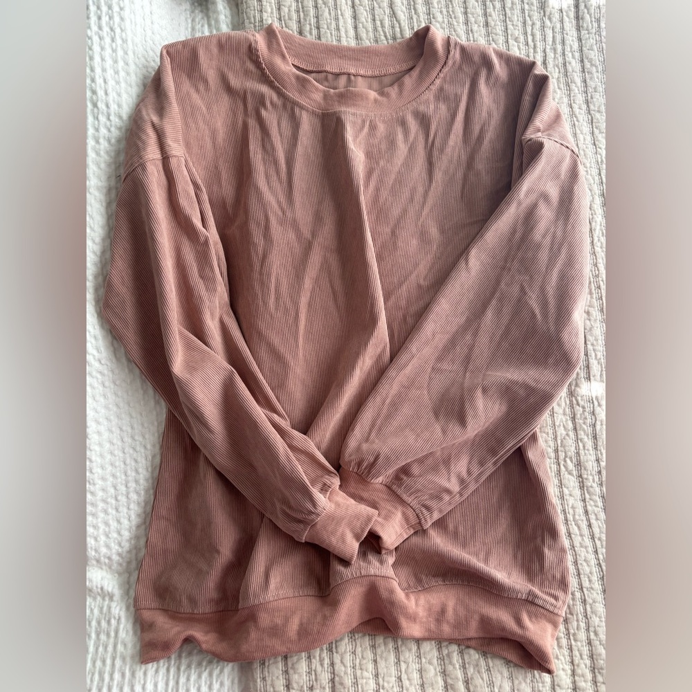 Pink sweatshirt
